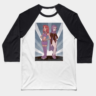 Raven and Starfire Baseball T-Shirt